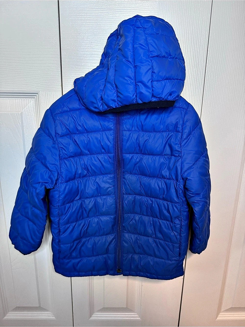 Gap Baby Gap Upcycled Lightweight Puffer Jacket Blue 4